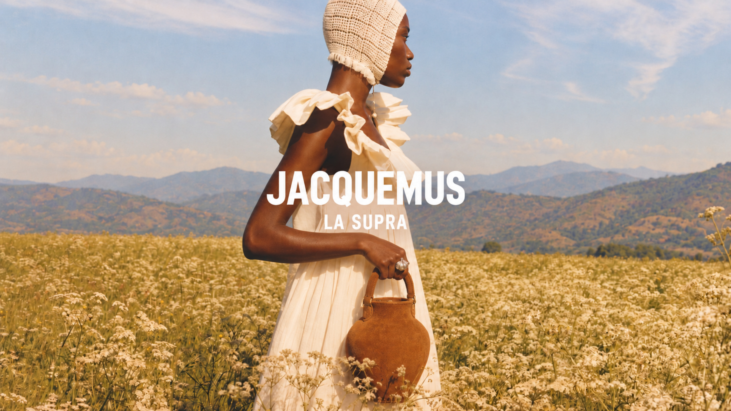 JACQUEMUS — La Supra, campaign cover in the Caucasus, page 1 of 13