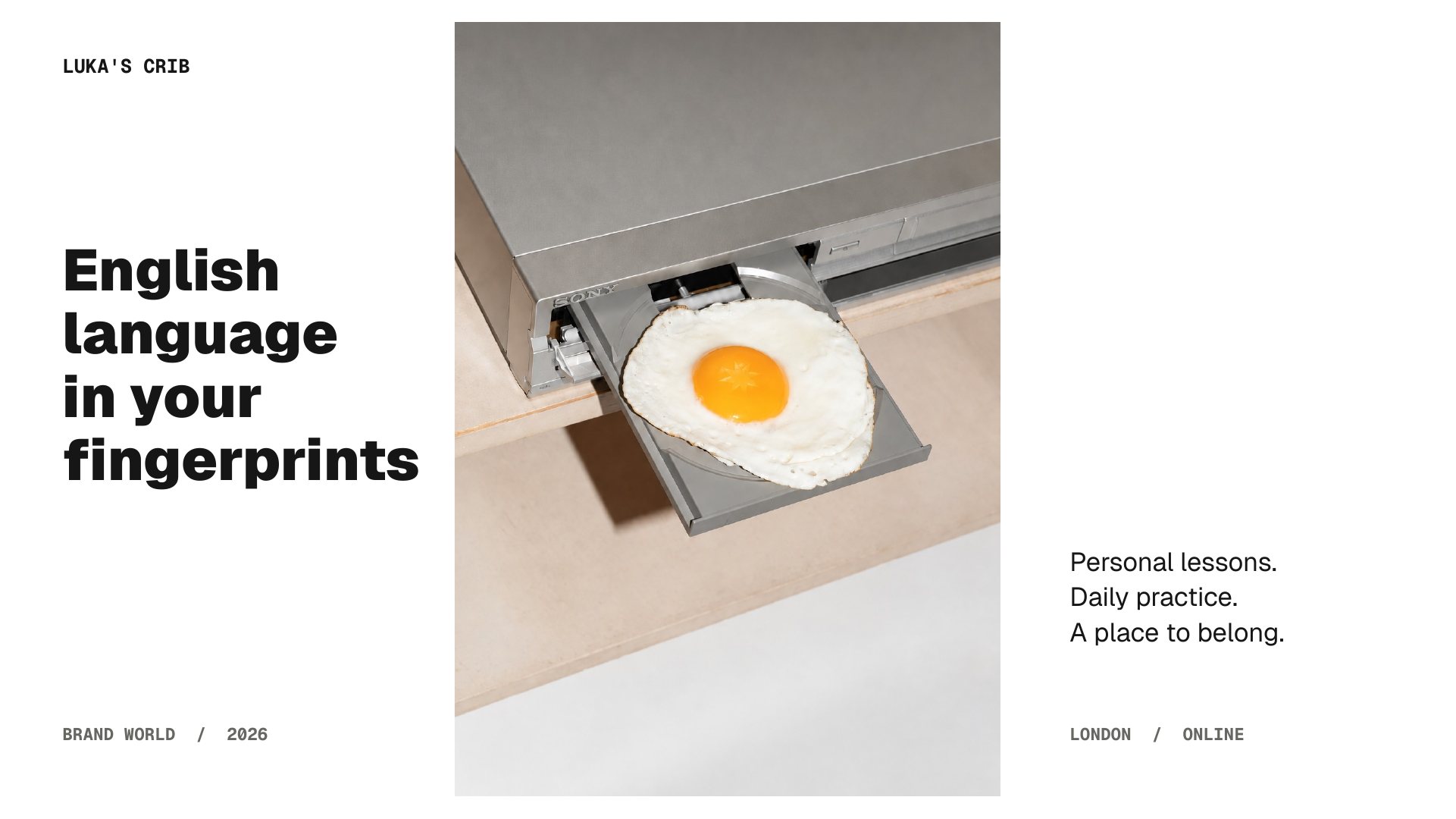 Luka’s Crib campaign presentation page 1 of 20